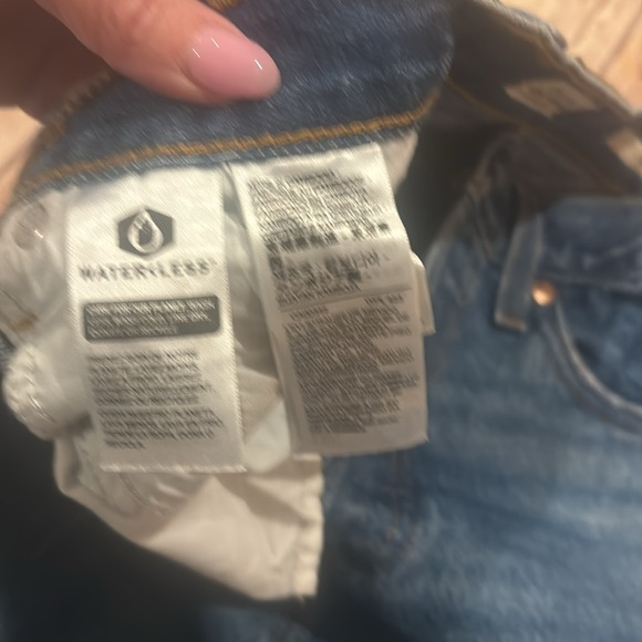 Levi’s button fly wedgie style Preloved denim - Picture 6 of 8